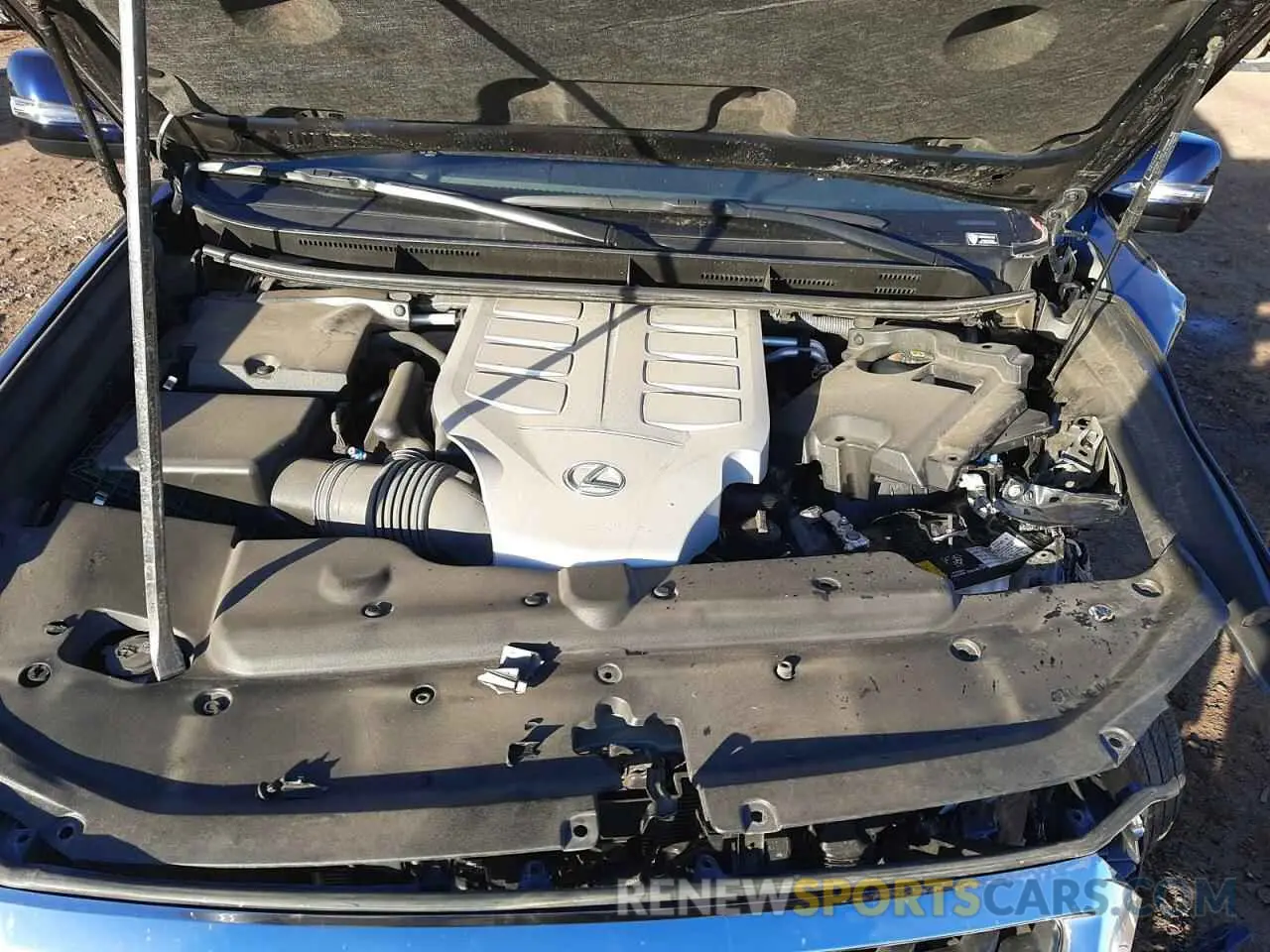 7 fotografías del automóvil dañado JTJGM7BXXM5272714 LEXUS GX 2021