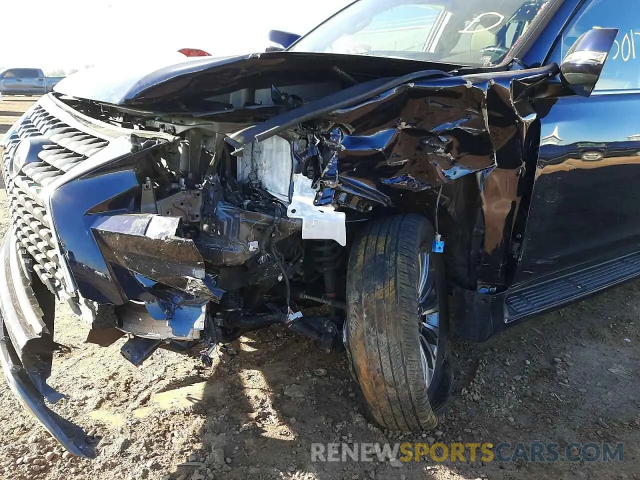 9 fotografías del automóvil dañado JTJGM7BXXM5272714 LEXUS GX 2021
