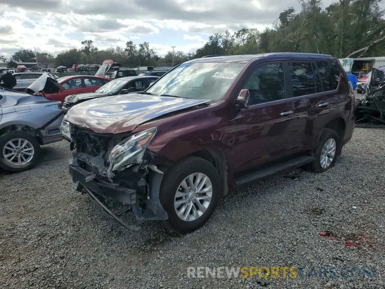 1 fotografías del automóvil dañado JTJAM7BX0N5310538 LEXUS GX 2022