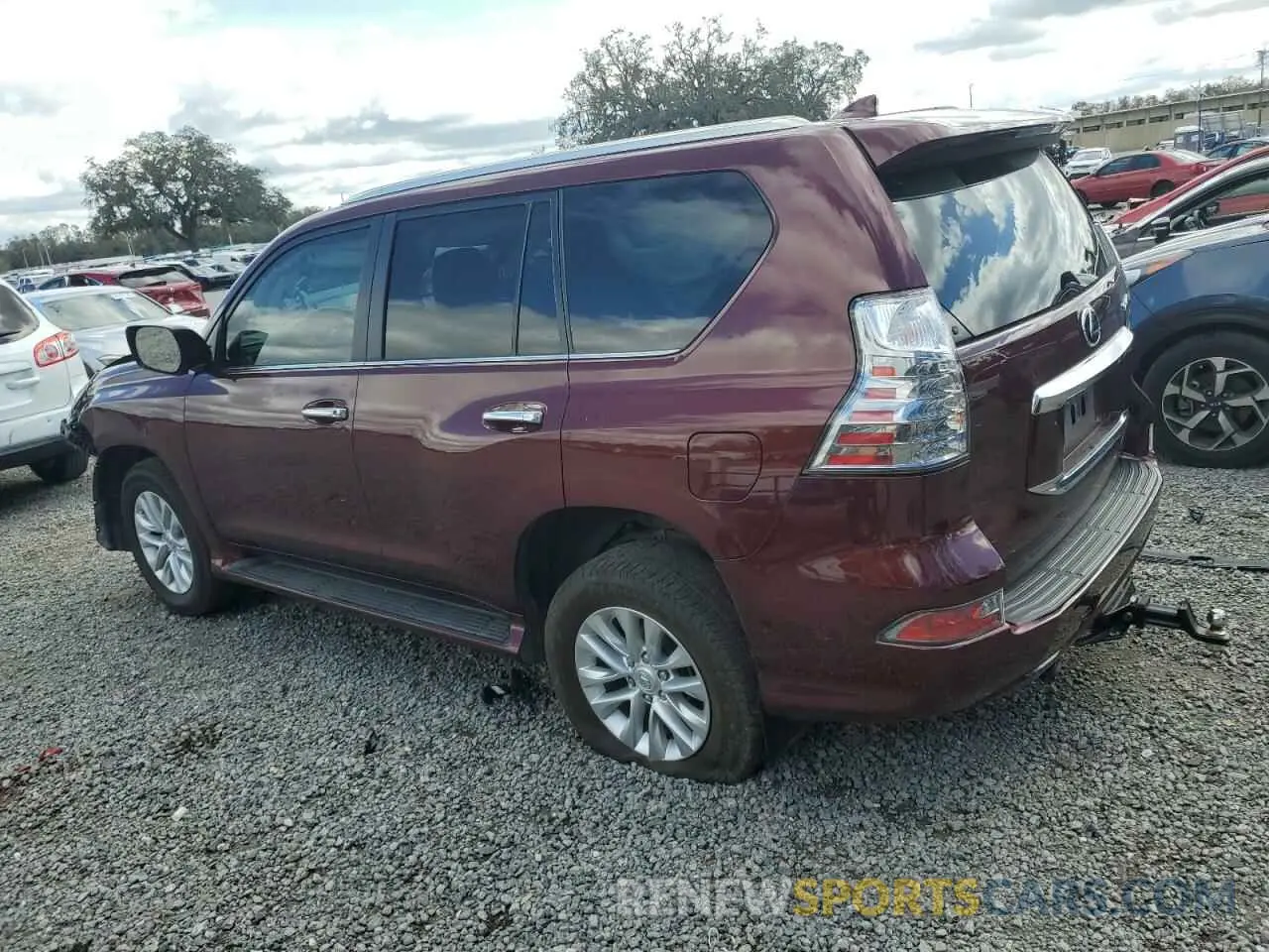 2 fotografías del automóvil dañado JTJAM7BX0N5310538 LEXUS GX 2022