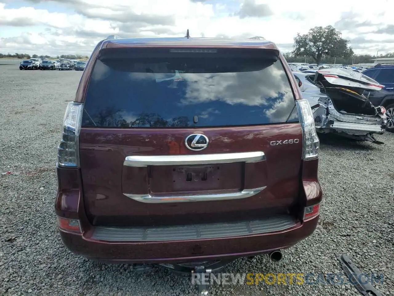 6 fotografías del automóvil dañado JTJAM7BX0N5310538 LEXUS GX 2022