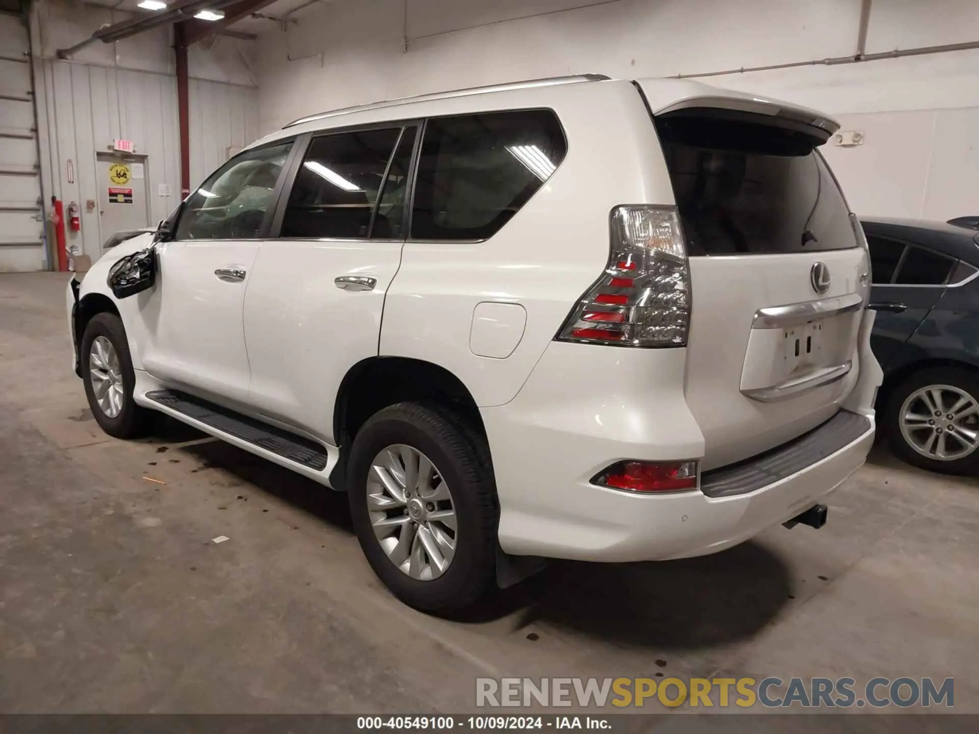 3 fotografías del automóvil dañado JTJAM7BX0N5324021 LEXUS GX 2022
