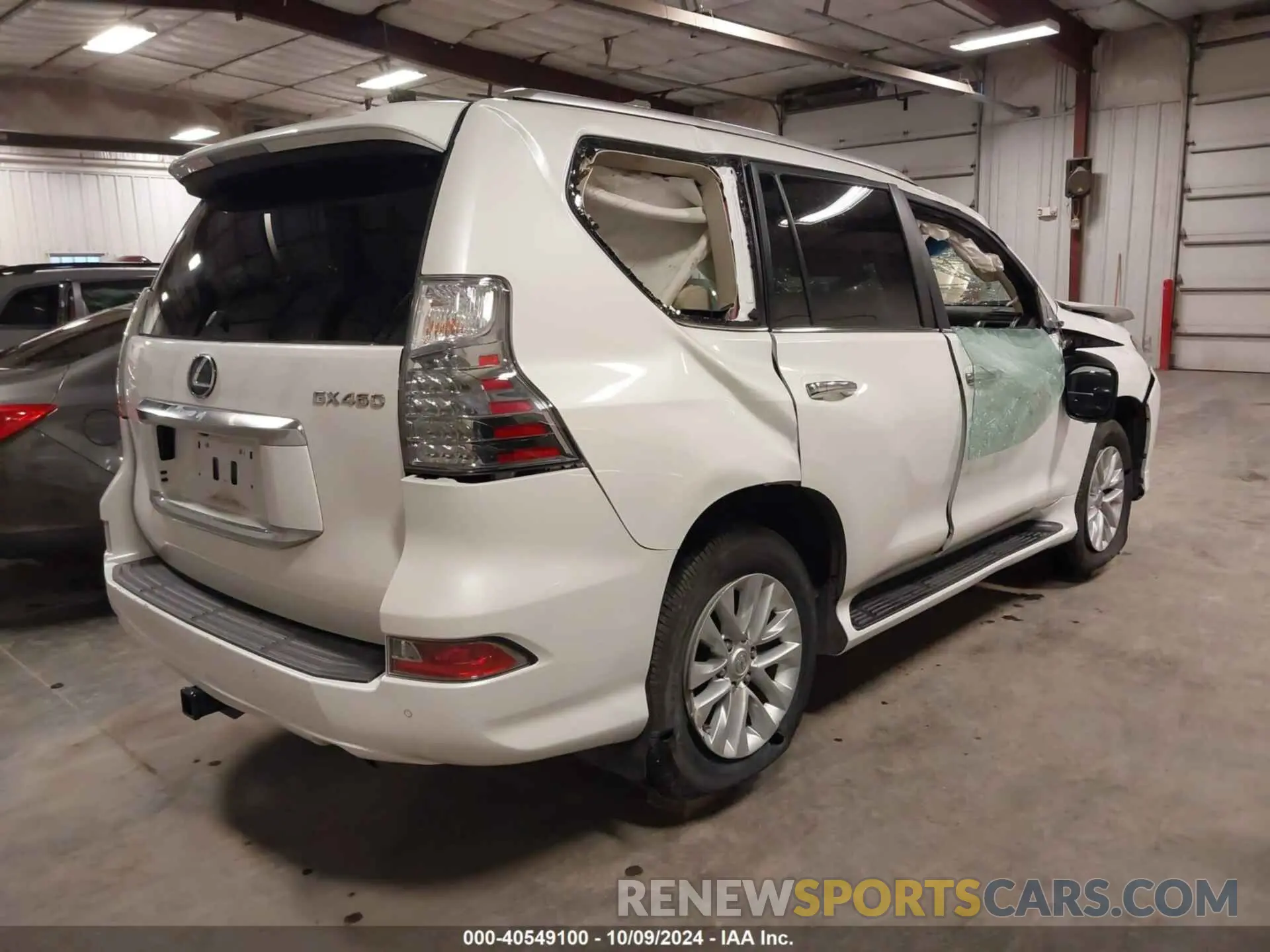 4 fotografías del automóvil dañado JTJAM7BX0N5324021 LEXUS GX 2022