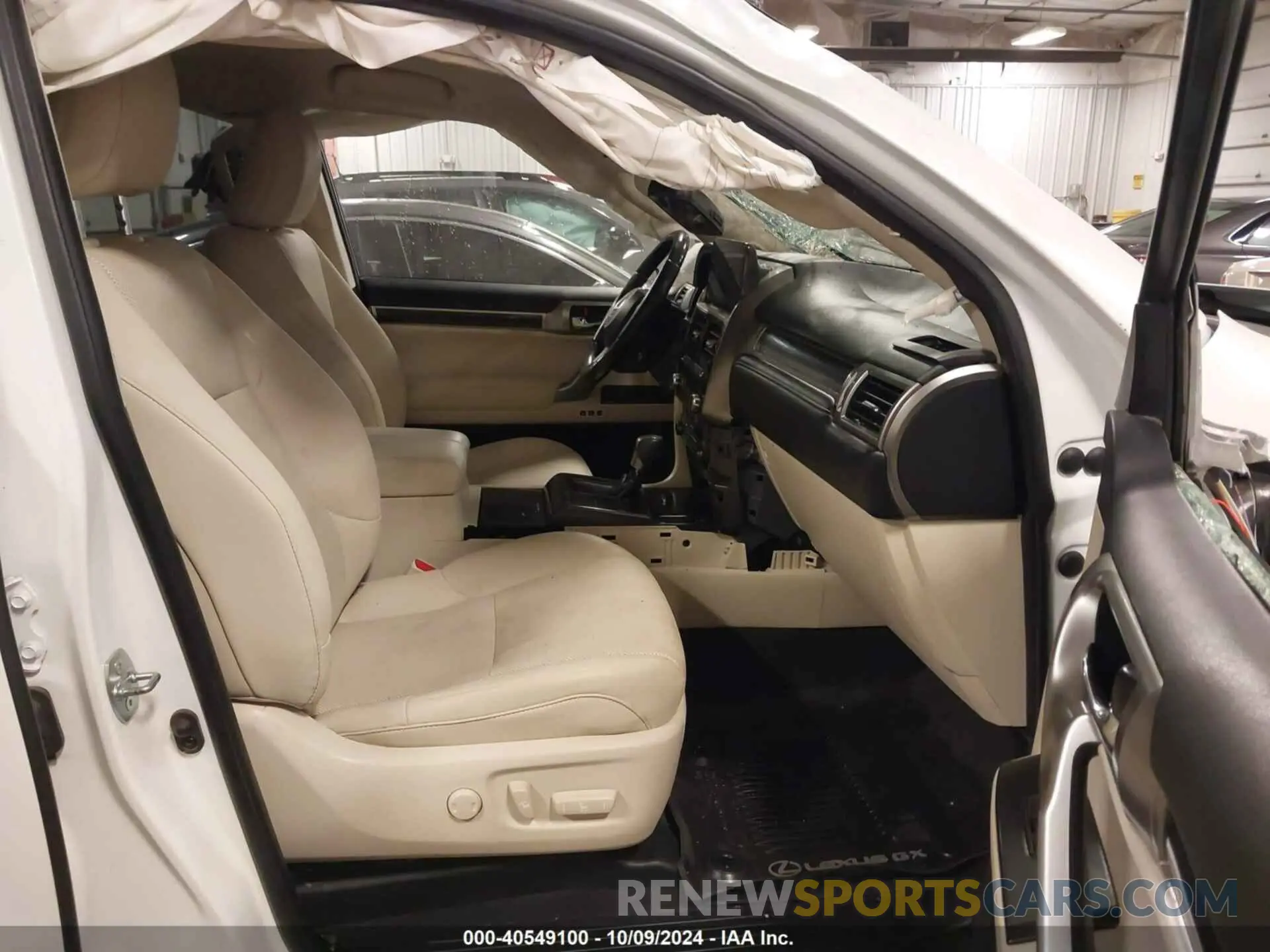 5 fotografías del automóvil dañado JTJAM7BX0N5324021 LEXUS GX 2022
