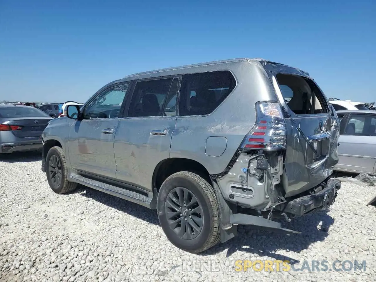 2 fotografías del automóvil dañado JTJAM7BX1N5305476 LEXUS GX 2022