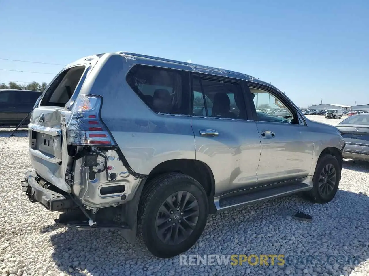 3 fotografías del automóvil dañado JTJAM7BX1N5305476 LEXUS GX 2022