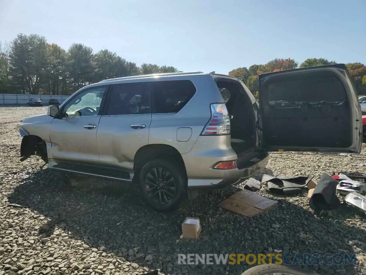 2 fotografías del automóvil dañado JTJAM7BX1N5323704 LEXUS GX 2022