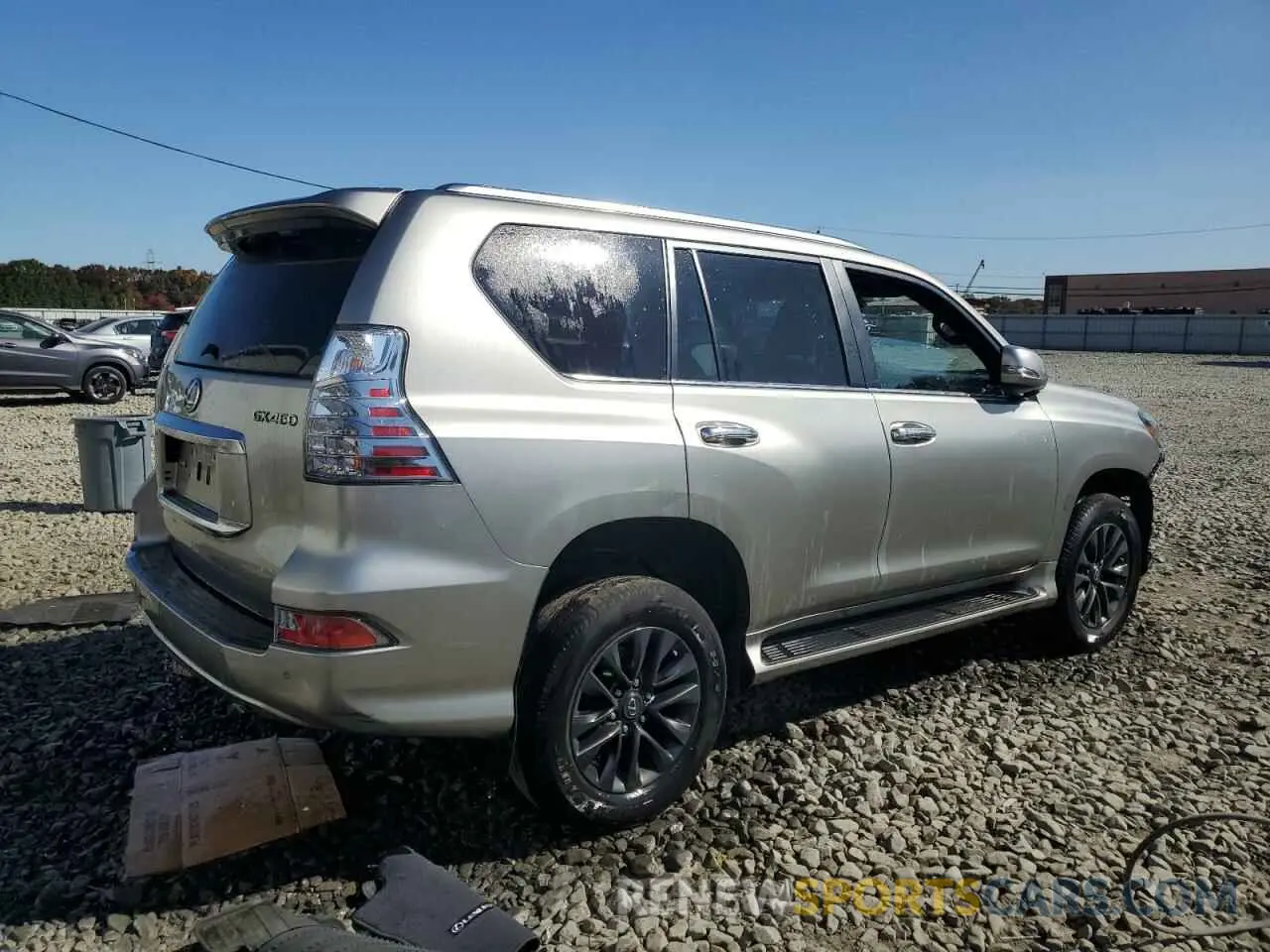 3 fotografías del automóvil dañado JTJAM7BX1N5323704 LEXUS GX 2022