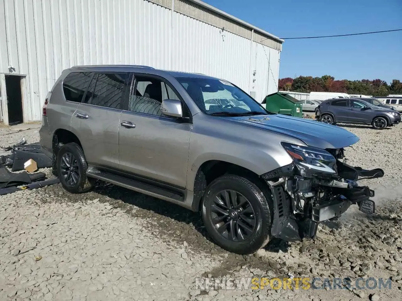 4 fotografías del automóvil dañado JTJAM7BX1N5323704 LEXUS GX 2022