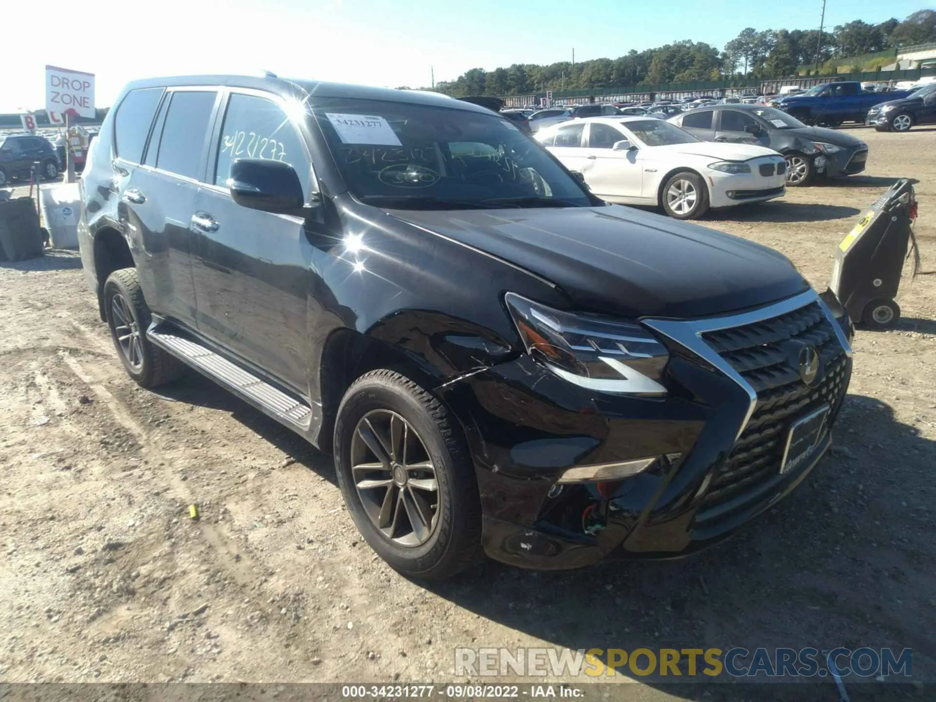 1 fotografías del automóvil dañado JTJAM7BX2N5331410 LEXUS GX 2022