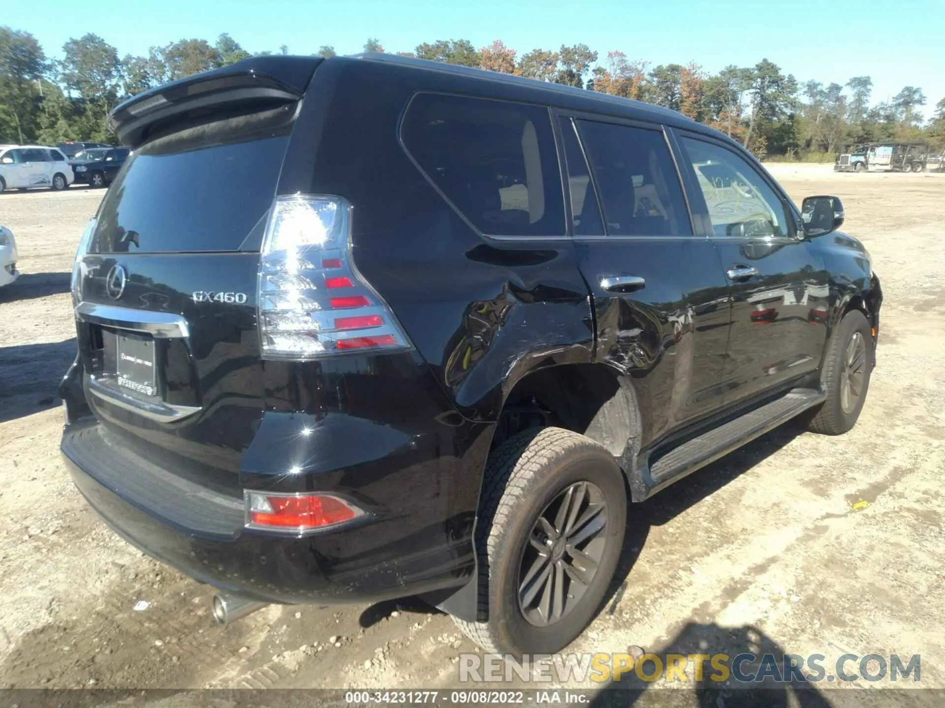 4 fotografías del automóvil dañado JTJAM7BX2N5331410 LEXUS GX 2022