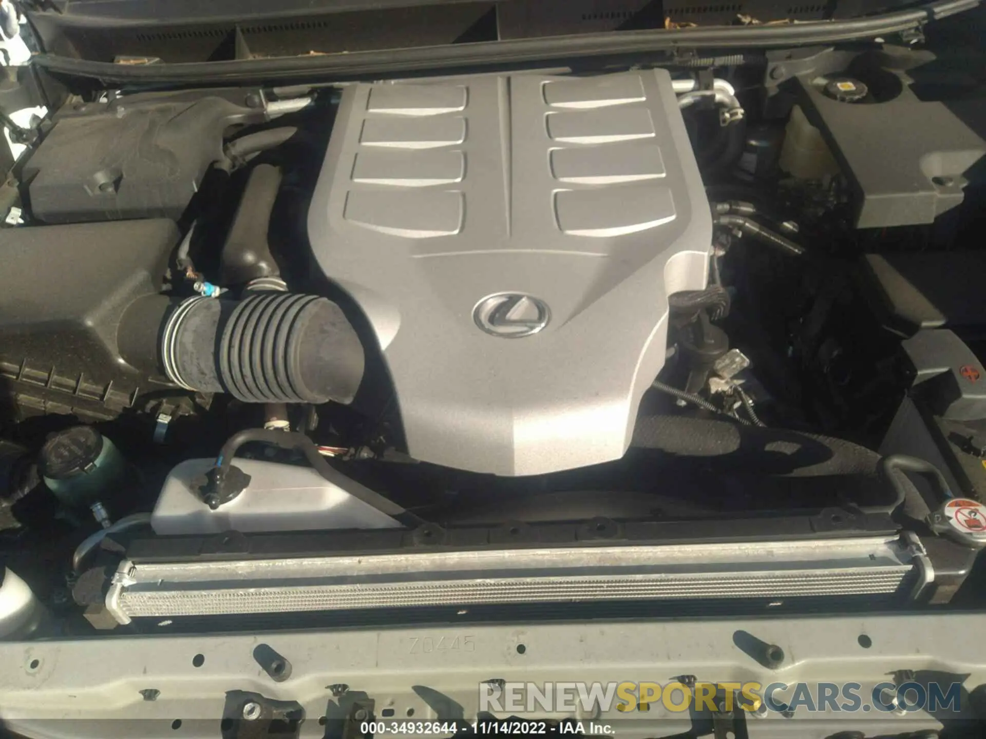 10 fotografías del automóvil dañado JTJAM7BX3N5308525 LEXUS GX 2022