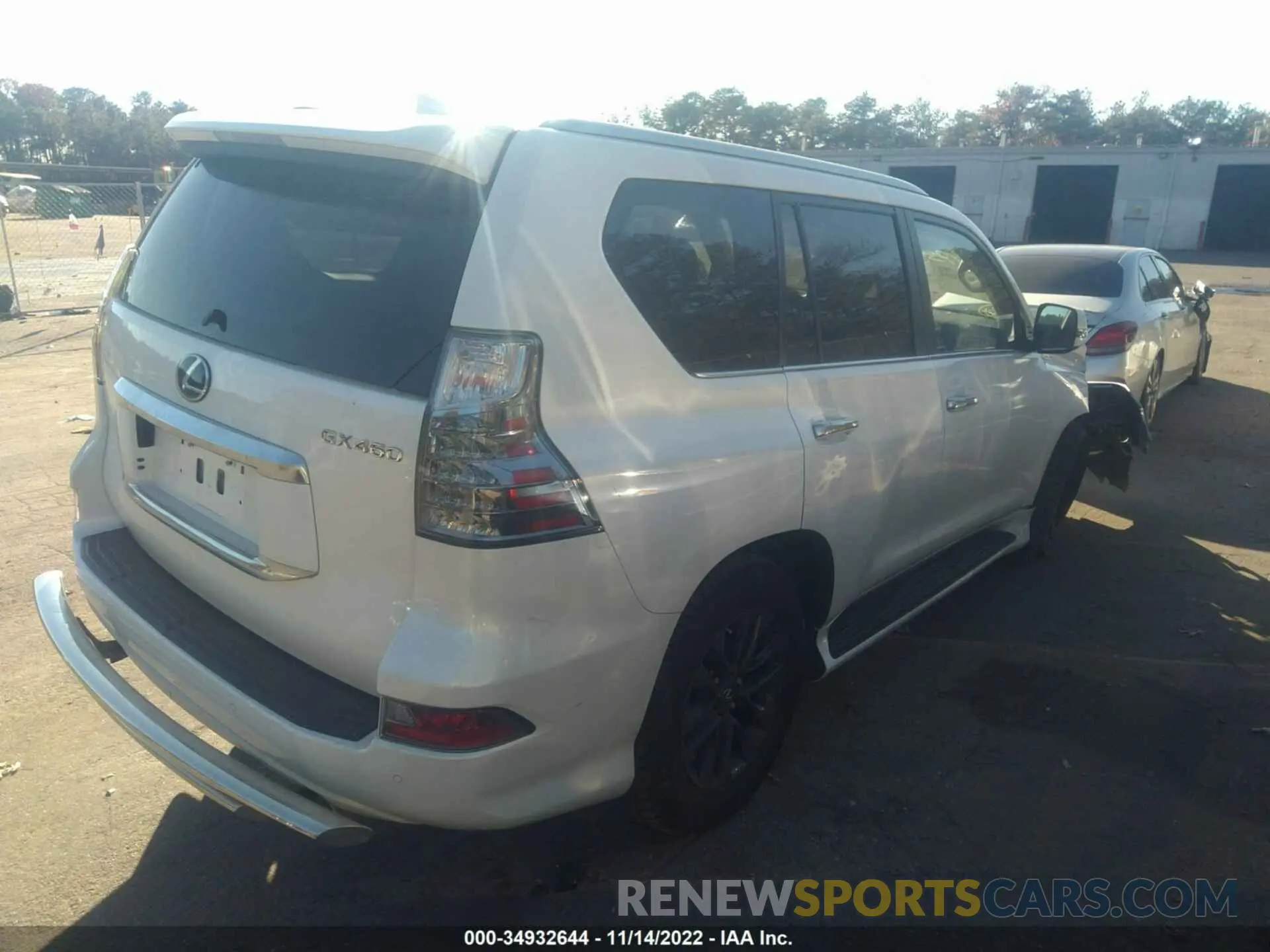4 fotografías del automóvil dañado JTJAM7BX3N5308525 LEXUS GX 2022
