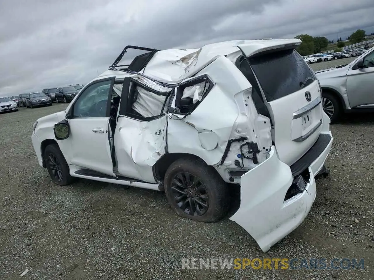 2 fotografías del automóvil dañado JTJAM7BX4N5307576 LEXUS GX 2022