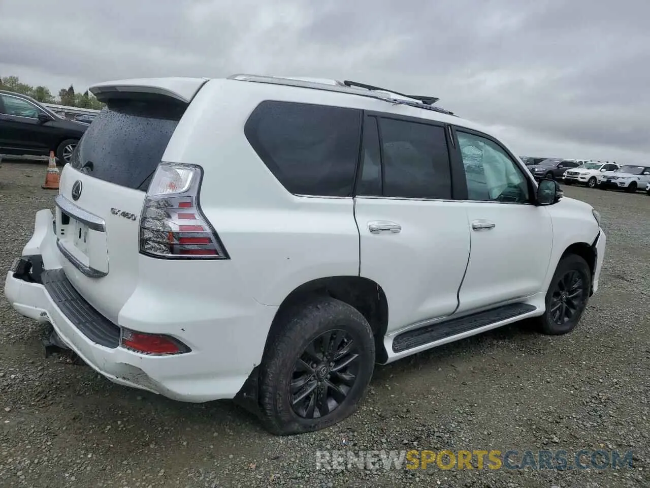 3 fotografías del automóvil dañado JTJAM7BX4N5307576 LEXUS GX 2022