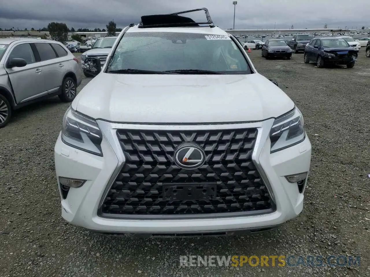 5 fotografías del automóvil dañado JTJAM7BX4N5307576 LEXUS GX 2022