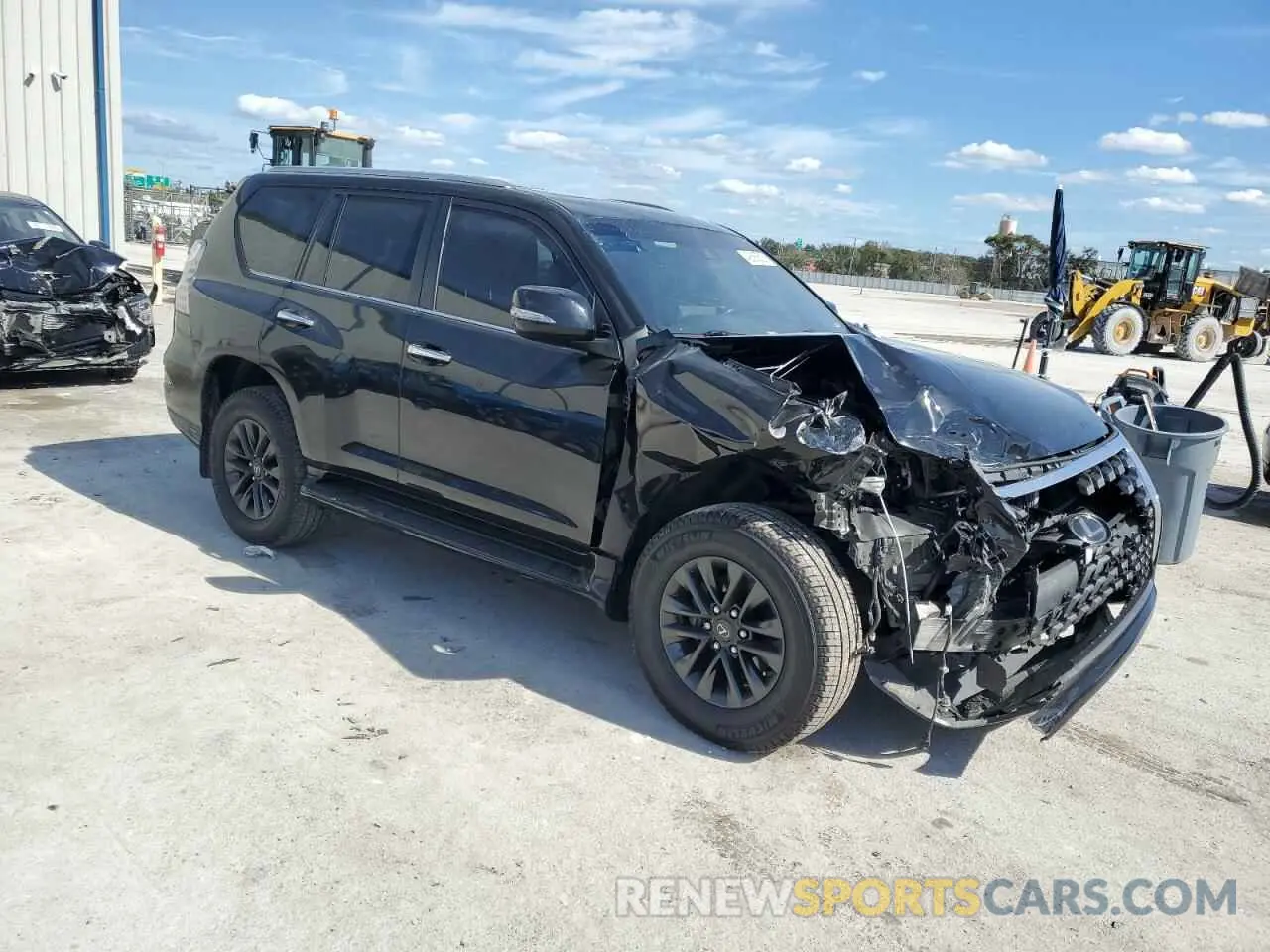 4 fotografías del automóvil dañado JTJAM7BX4N5322675 LEXUS GX 2022