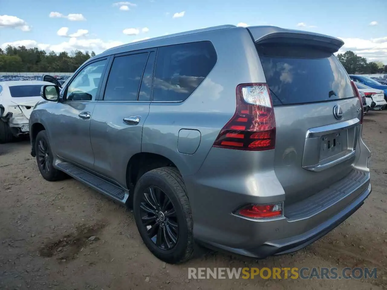 2 fotografías del automóvil dañado JTJAM7BX6N5304890 LEXUS GX 2022