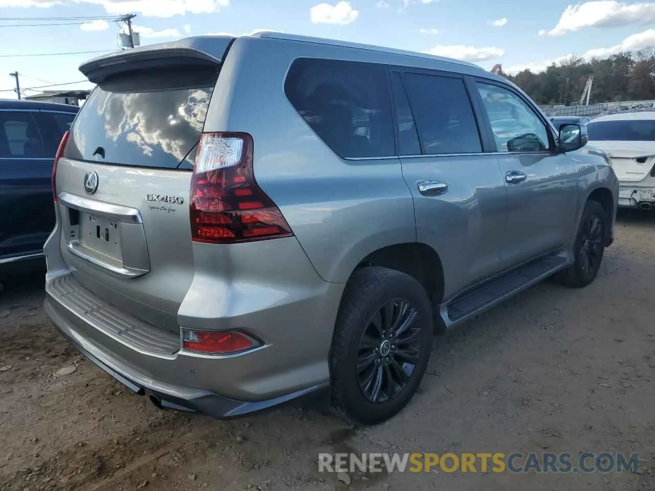 3 fotografías del automóvil dañado JTJAM7BX6N5304890 LEXUS GX 2022