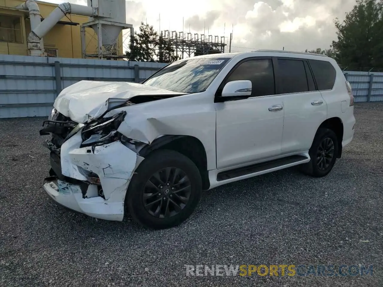 1 fotografías del automóvil dañado JTJAM7BX7N5324601 LEXUS GX 2022