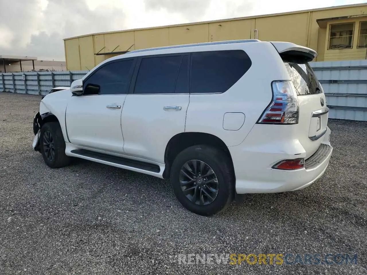 2 fotografías del automóvil dañado JTJAM7BX7N5324601 LEXUS GX 2022