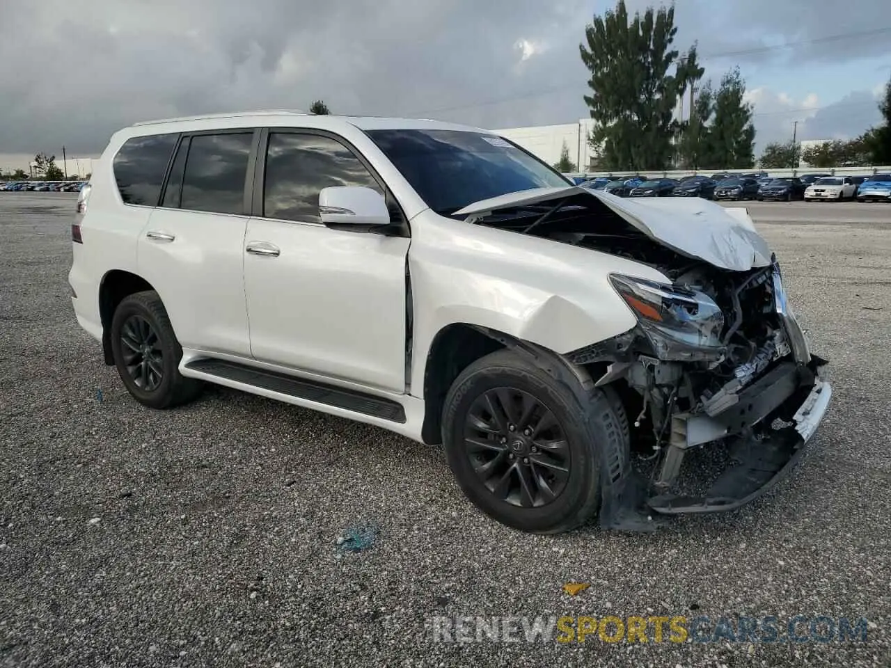 4 fotografías del automóvil dañado JTJAM7BX7N5324601 LEXUS GX 2022