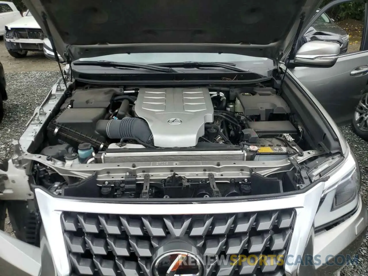 12 fotografías del automóvil dañado JTJAM7BX8N5326034 LEXUS GX 2022