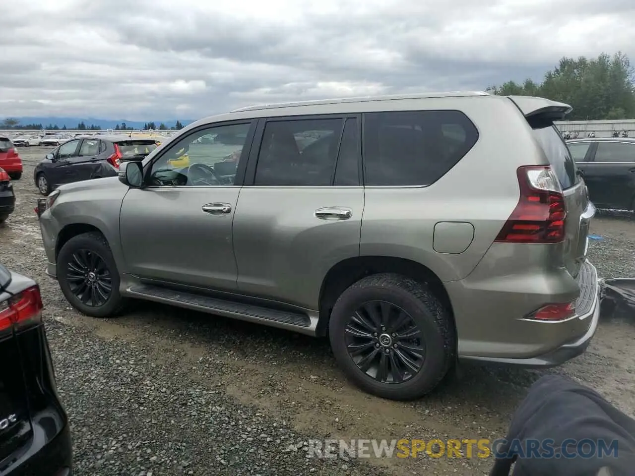 2 fotografías del automóvil dañado JTJAM7BX8N5326034 LEXUS GX 2022