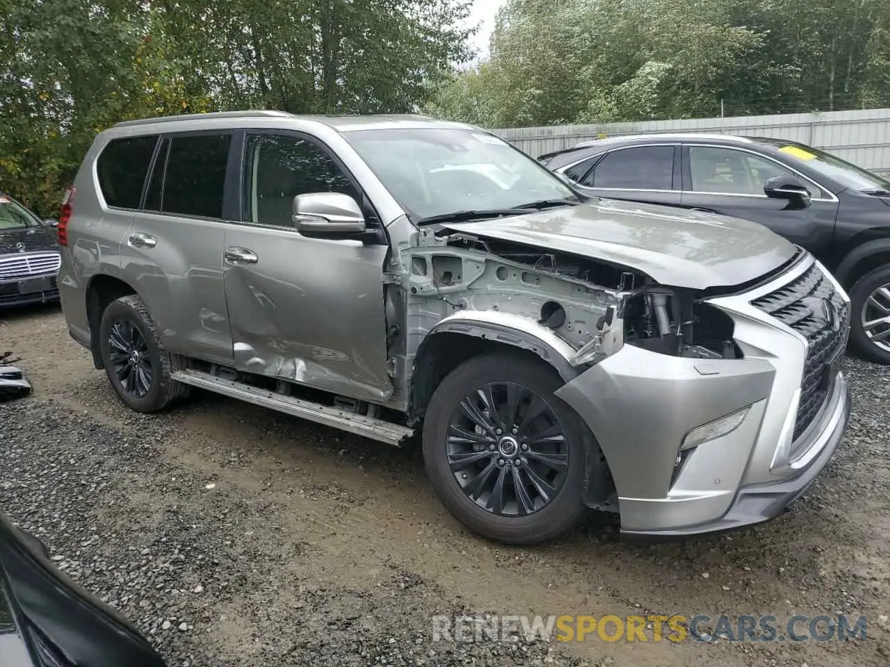 4 fotografías del automóvil dañado JTJAM7BX8N5326034 LEXUS GX 2022