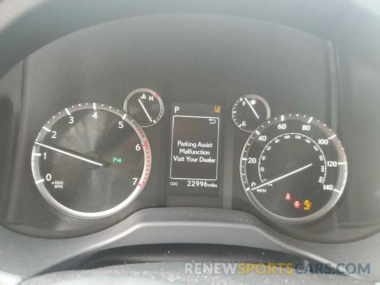 9 fotografías del automóvil dañado JTJAM7BX8N5326034 LEXUS GX 2022