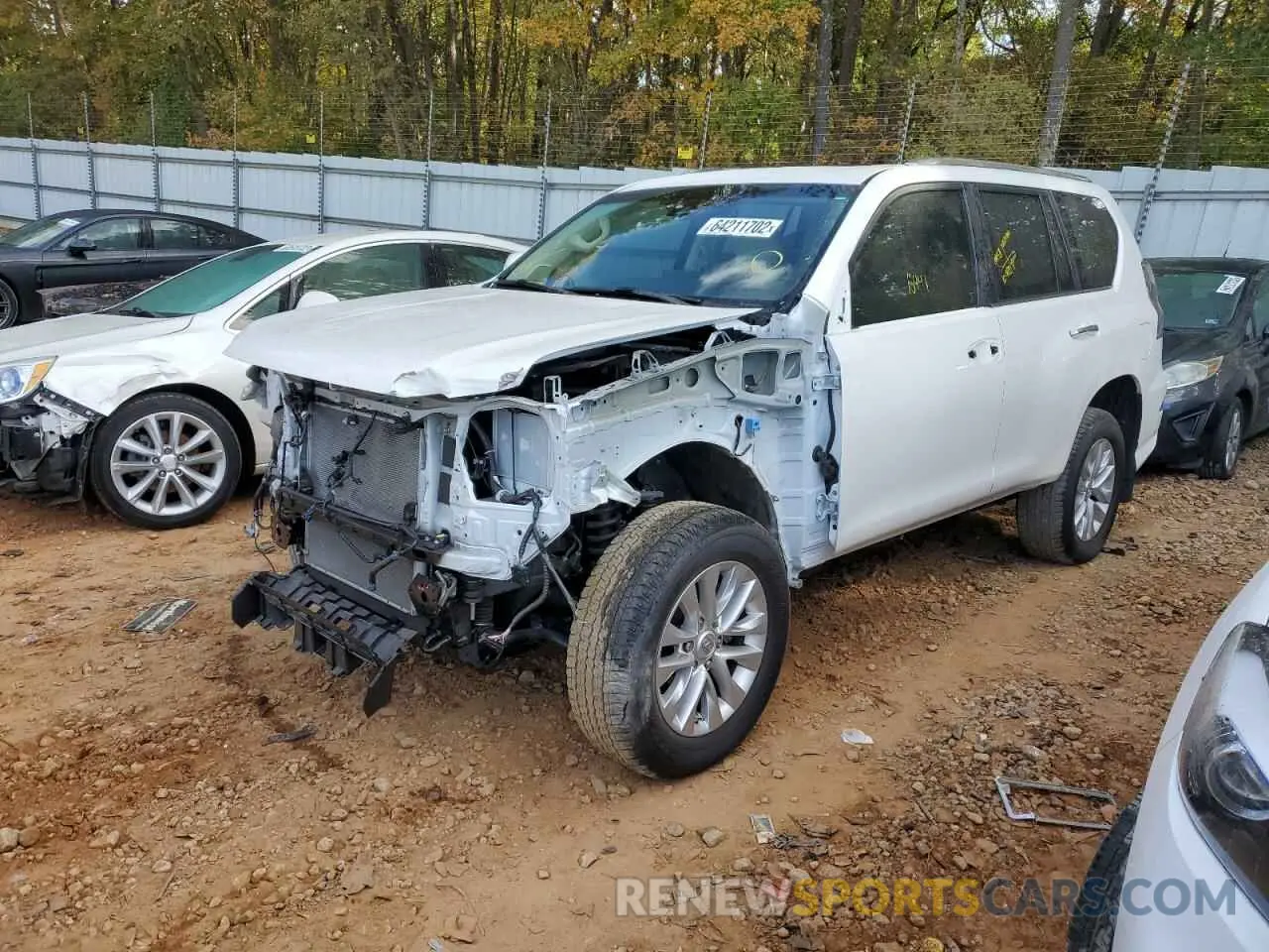 2 fotografías del automóvil dañado JTJAM7BX9N5310716 LEXUS GX 2022
