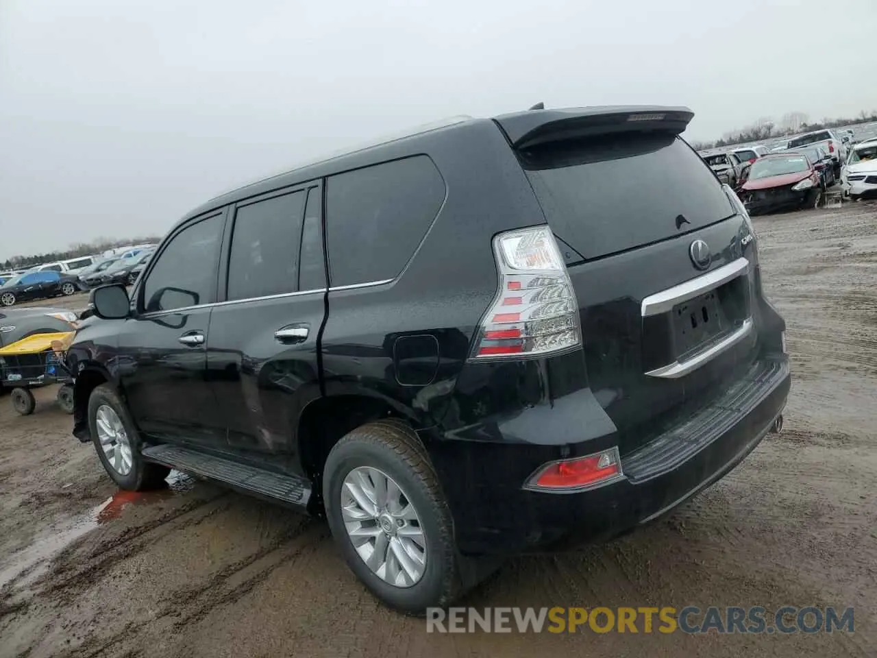 2 fotografías del automóvil dañado JTJAM7BXXN5334684 LEXUS GX 2022