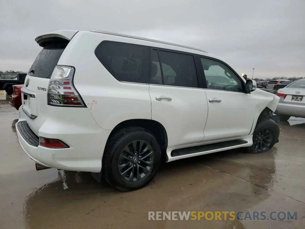 3 fotografías del automóvil dañado JTJAM7BXXN5335480 LEXUS GX 2022
