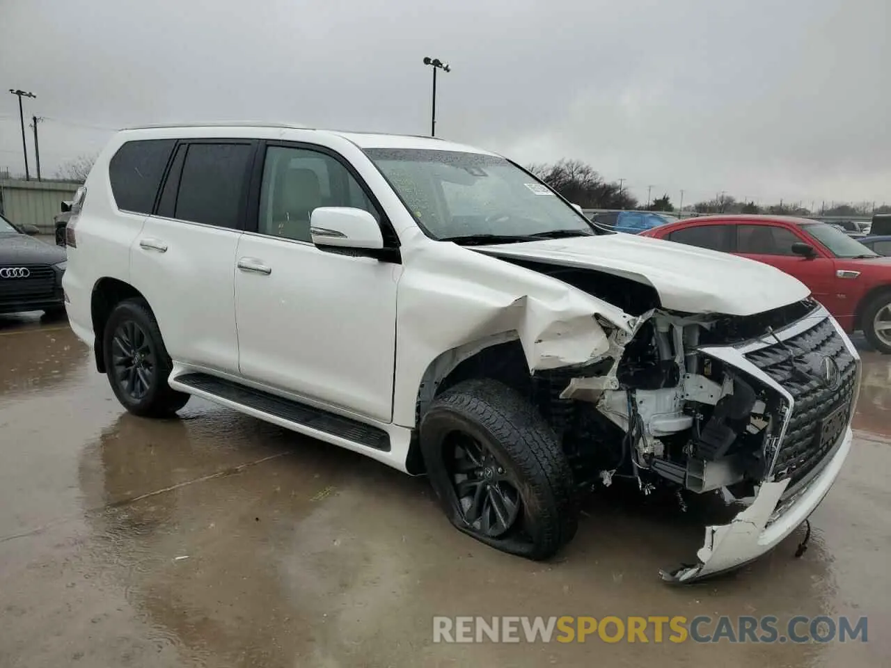 4 fotografías del automóvil dañado JTJAM7BXXN5335480 LEXUS GX 2022