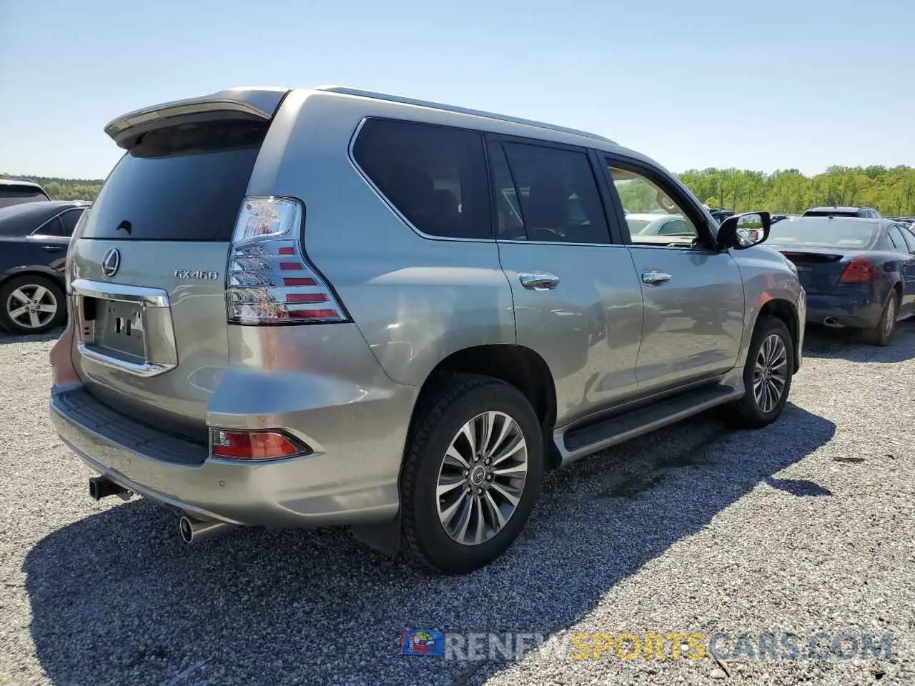 3 fotografías del automóvil dañado JTJGM7BX0N5322988 LEXUS GX 2022