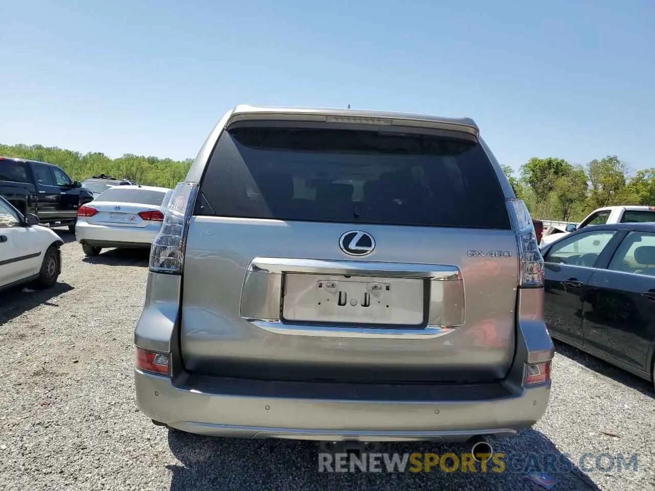 6 fotografías del automóvil dañado JTJGM7BX0N5322988 LEXUS GX 2022