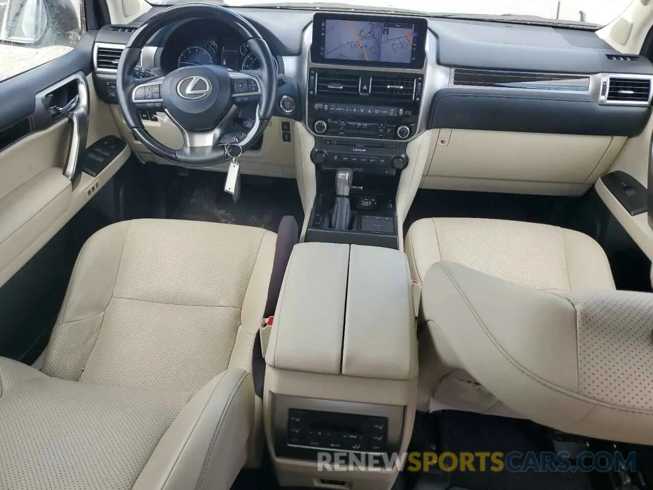 8 fotografías del automóvil dañado JTJGM7BX7N5322129 LEXUS GX 2022
