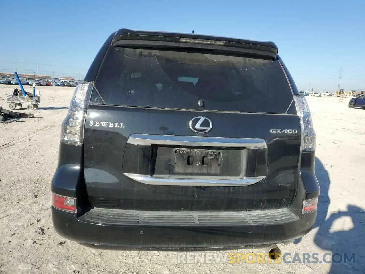 6 fotografías del automóvil dañado JTJGM7BX8N5331485 LEXUS GX 2022