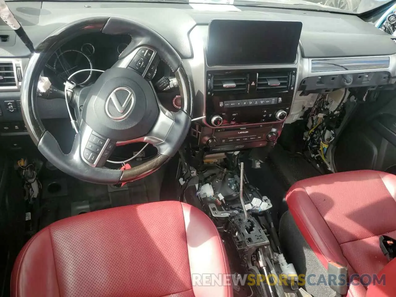 8 fotografías del automóvil dañado JTJGM7BX9N5313965 LEXUS GX 2022