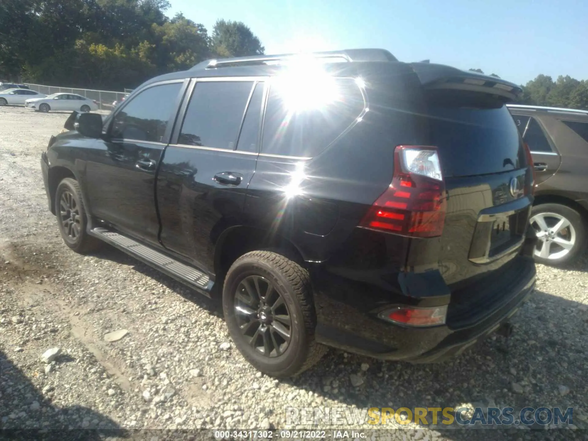 3 fotografías del automóvil dañado JTJKM7BX5N5308613 LEXUS GX 2022