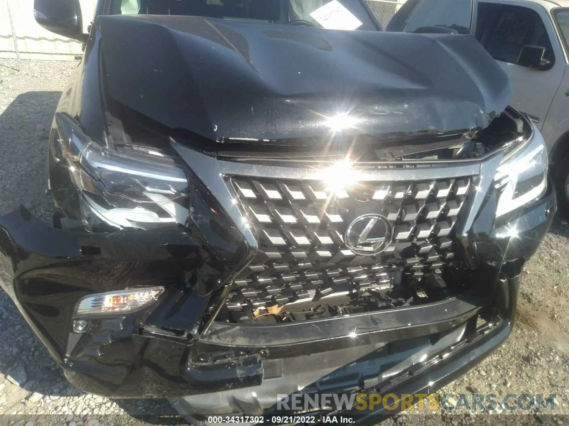 6 fotografías del automóvil dañado JTJKM7BX5N5308613 LEXUS GX 2022