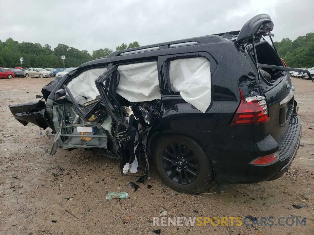 2 fotografías del automóvil dañado JTJKM7BX7N5310587 LEXUS GX 2022