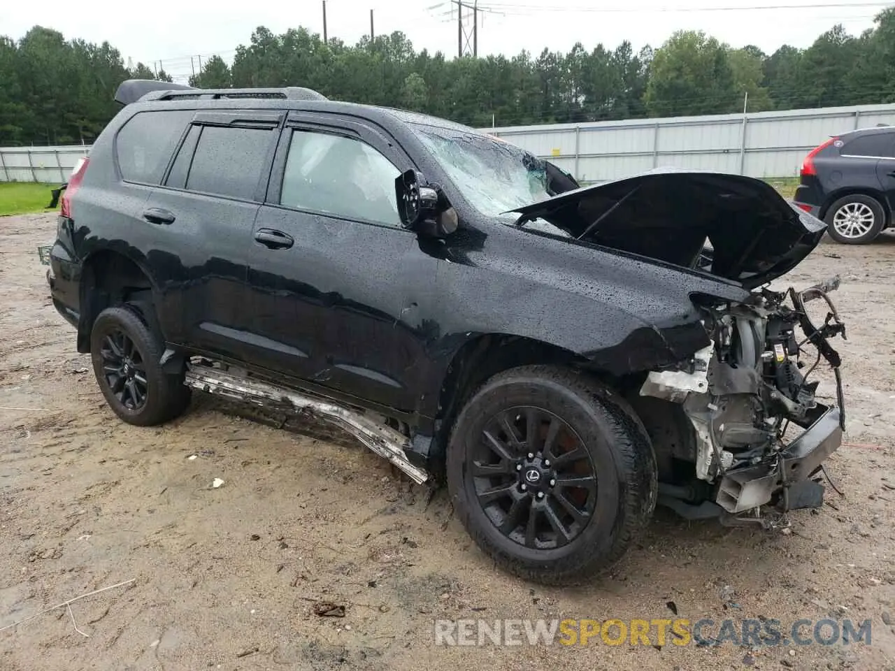 4 fotografías del automóvil dañado JTJKM7BX7N5310587 LEXUS GX 2022
