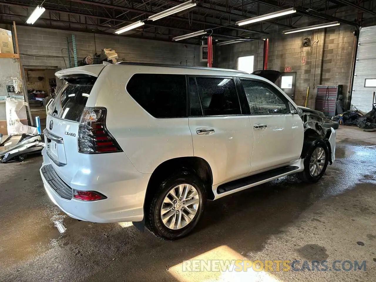 3 fotografías del automóvil dañado JTJAM7BX0P5354526 LEXUS GX 2023