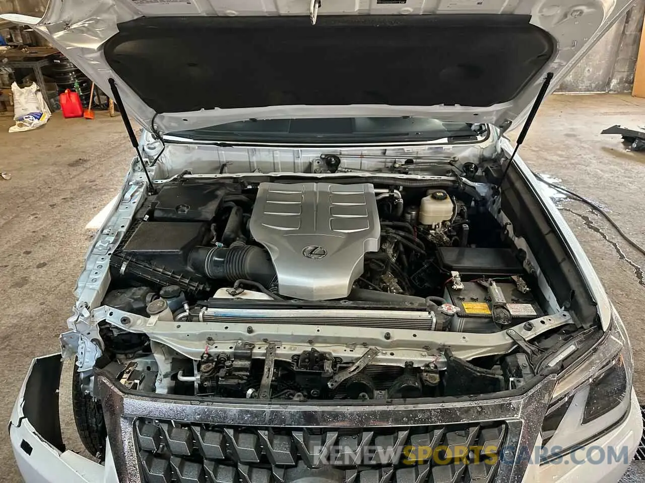 5 fotografías del automóvil dañado JTJAM7BX0P5354526 LEXUS GX 2023