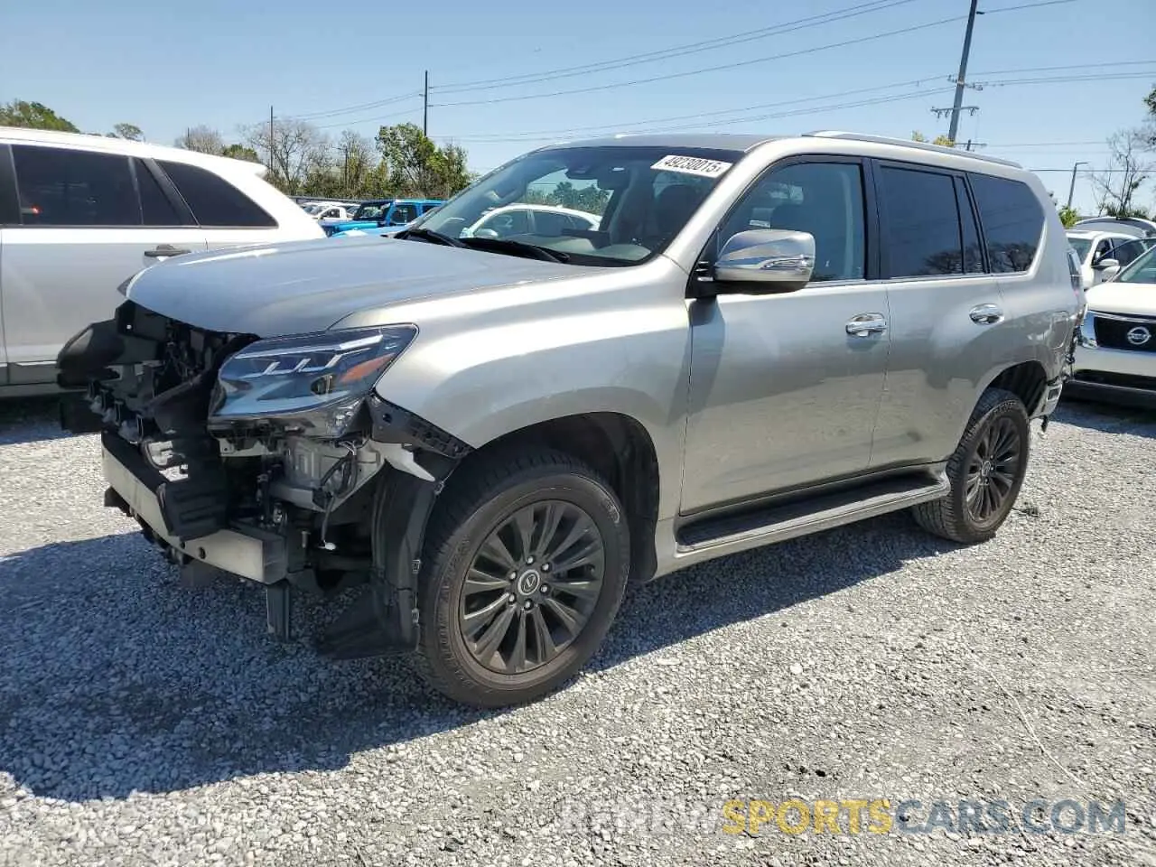 1 fotografías del automóvil dañado JTJAM7BX0P5368300 LEXUS GX 2023