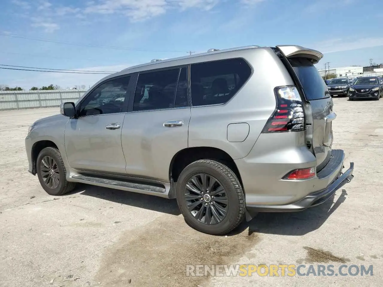 2 fotografías del automóvil dañado JTJAM7BX1P5339002 LEXUS GX 2023