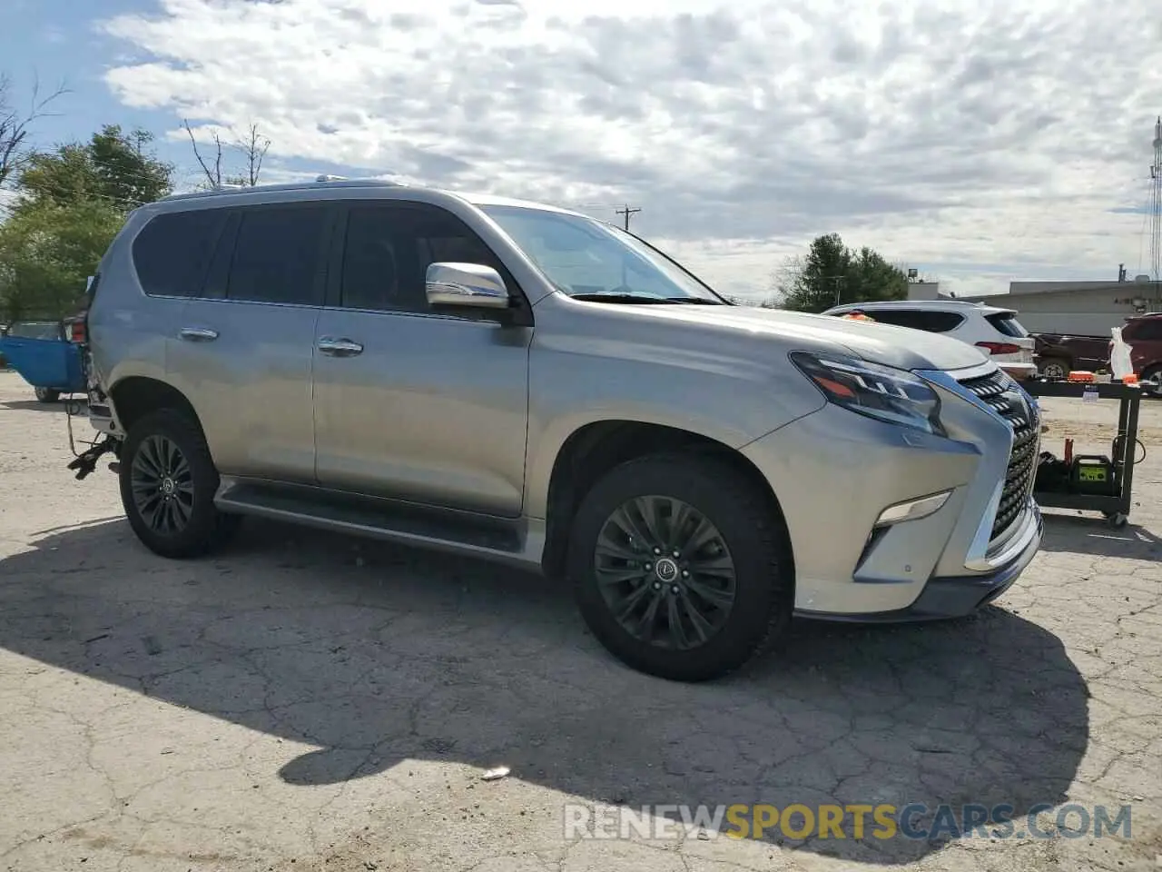 4 fotografías del automóvil dañado JTJAM7BX1P5339002 LEXUS GX 2023