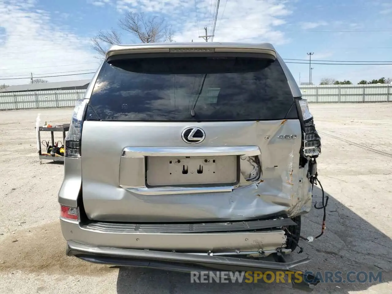 6 fotografías del automóvil dañado JTJAM7BX1P5339002 LEXUS GX 2023