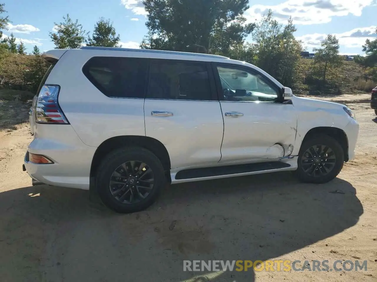 3 fotografías del automóvil dañado JTJAM7BX1P5346032 LEXUS GX 2023